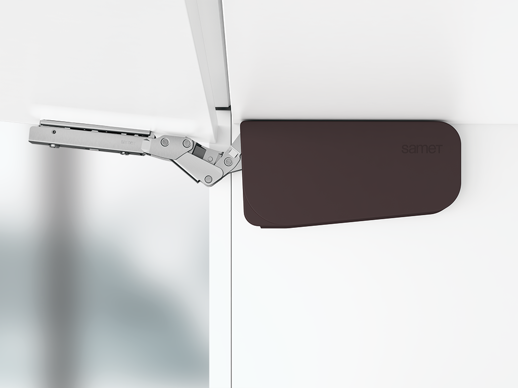 [12417610006001] Solo-Mech Menteşesiz Tekli Kalkar Kapak Sistemi A1 Mocha